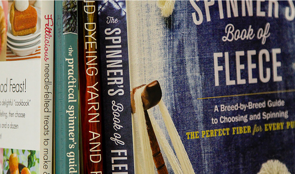 Spinning, Dyeing & Felting Books