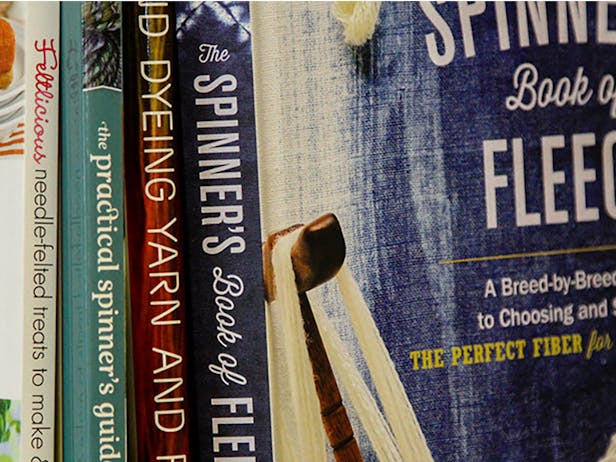 Spinning, Dyeing & Felting Books