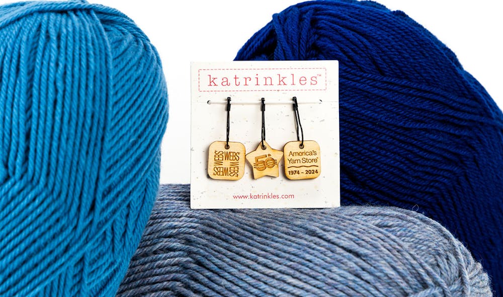 Katrinkles 50th Anniversary Stitch Markers