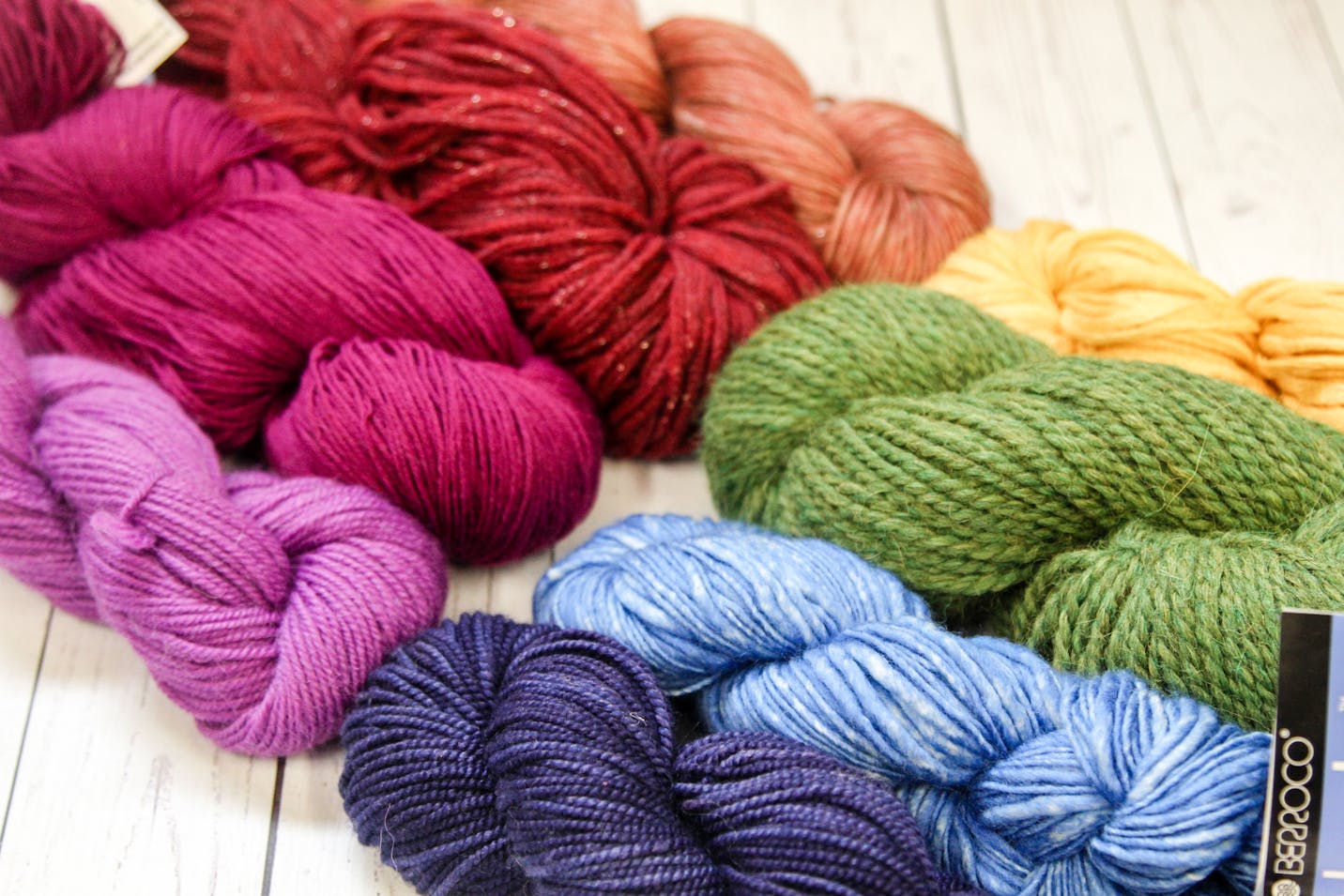 Up to 55% off Closeout Yarns!