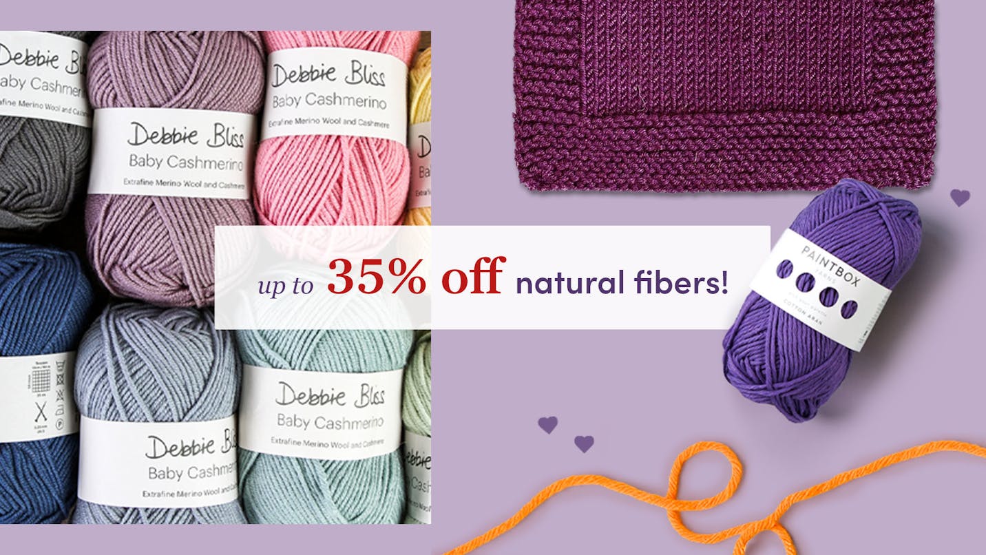 Save on natural fibers from your favorite brands!