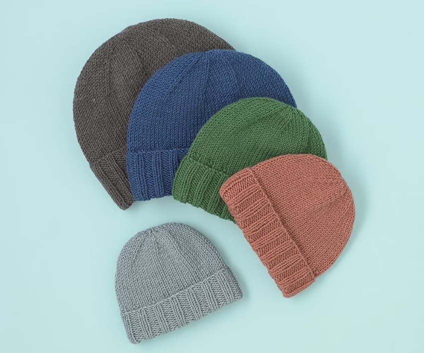 feat. Paintbox Yarns Beginners Beanie Hat