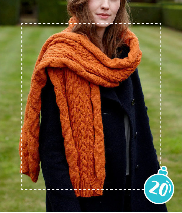 Catherine Scarf - Knitting Pattern For Women in Willow & Lark Ramble
