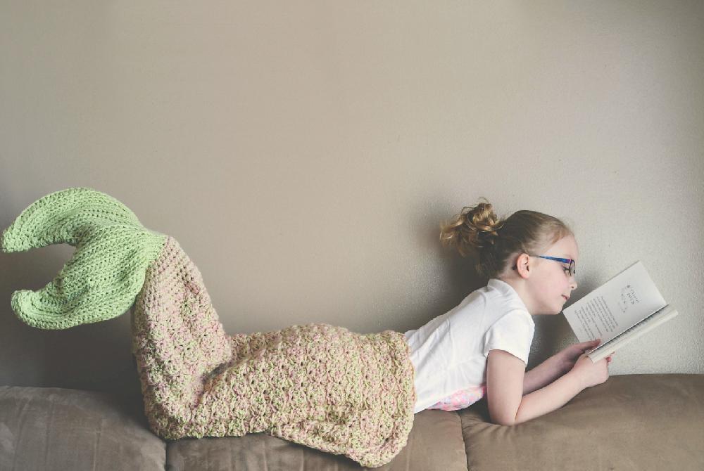 How to crochet a mermaid
