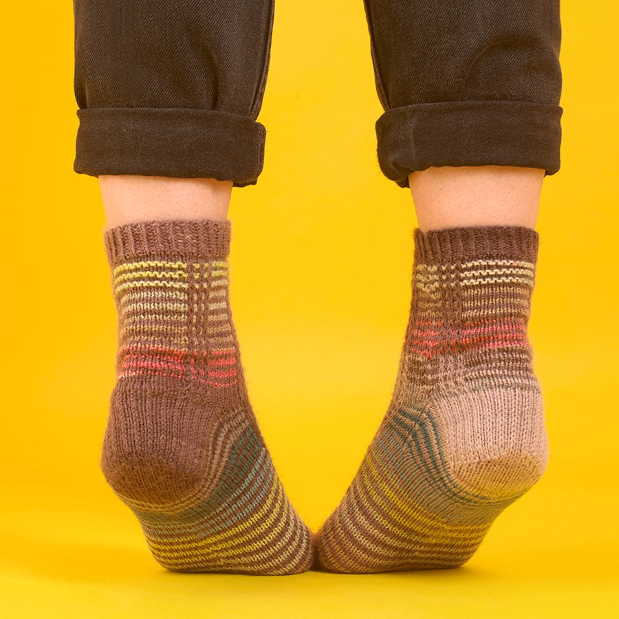 Sunset Socks in Paintbox Yarns Socks