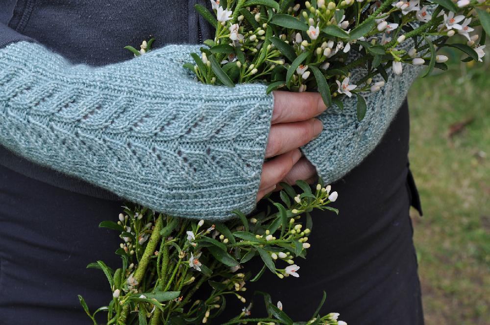Queen Anne Mitts by Jennifer Chase-Rappaport