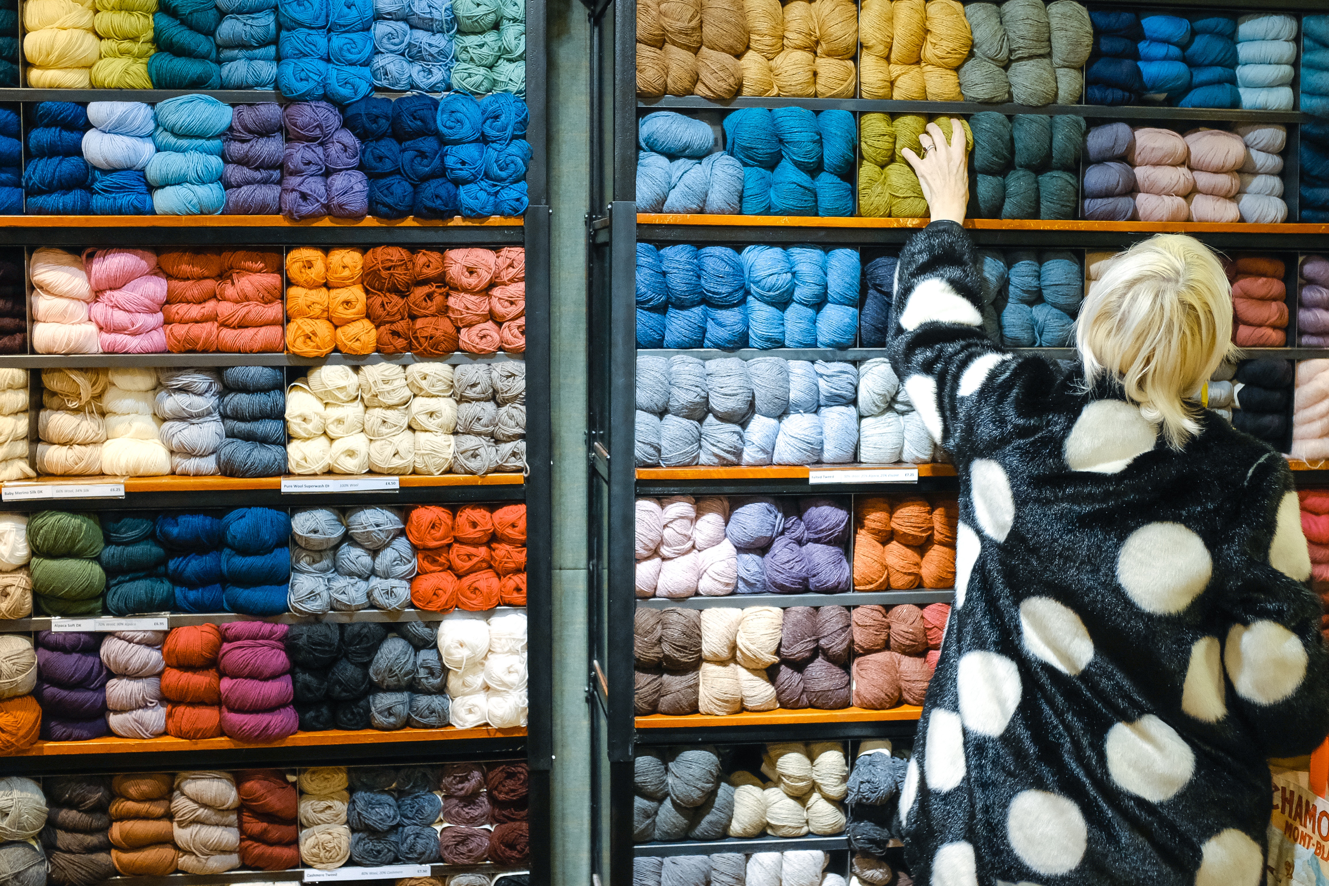 Which knitting wool is best for beginners?