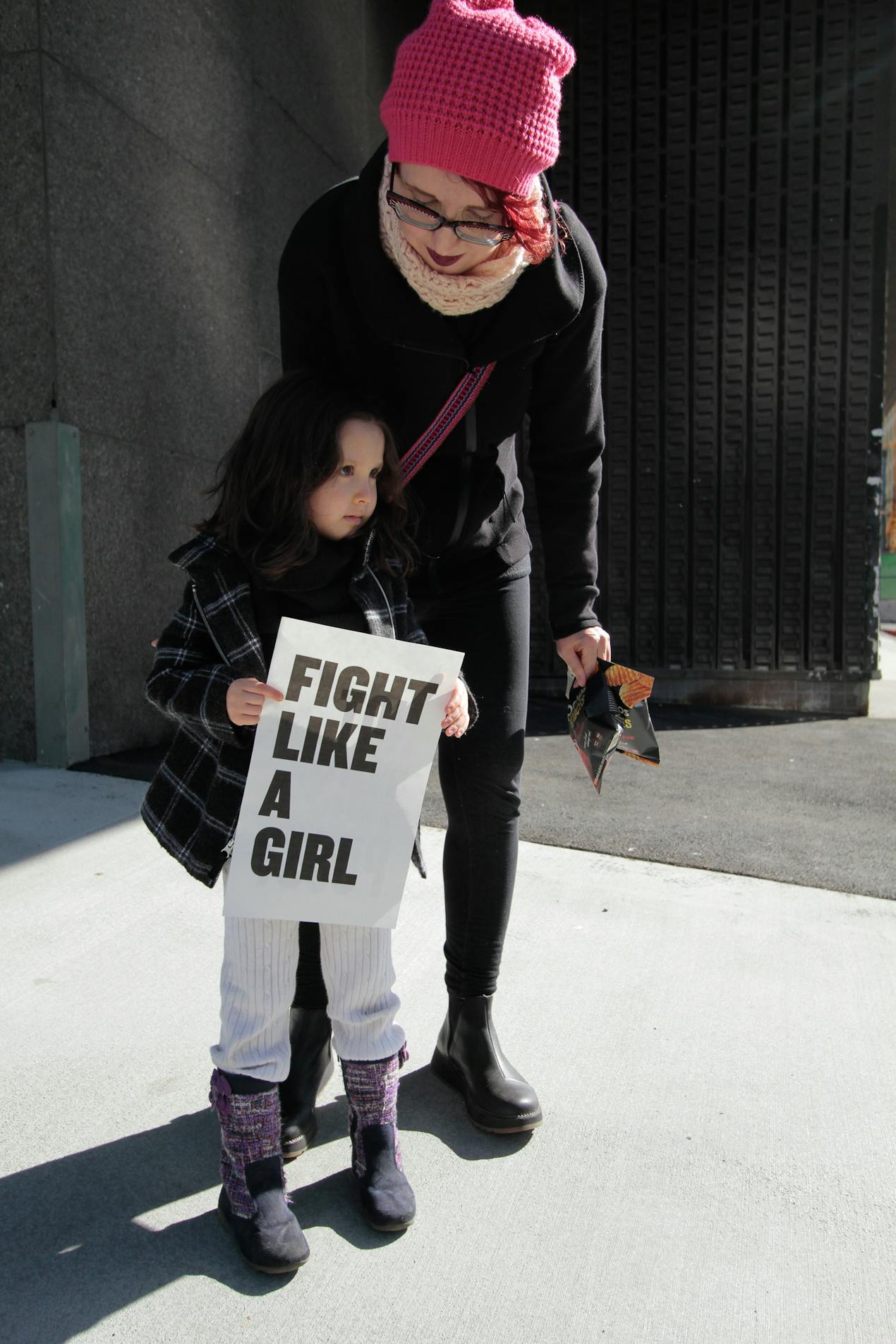 Mother and daughter