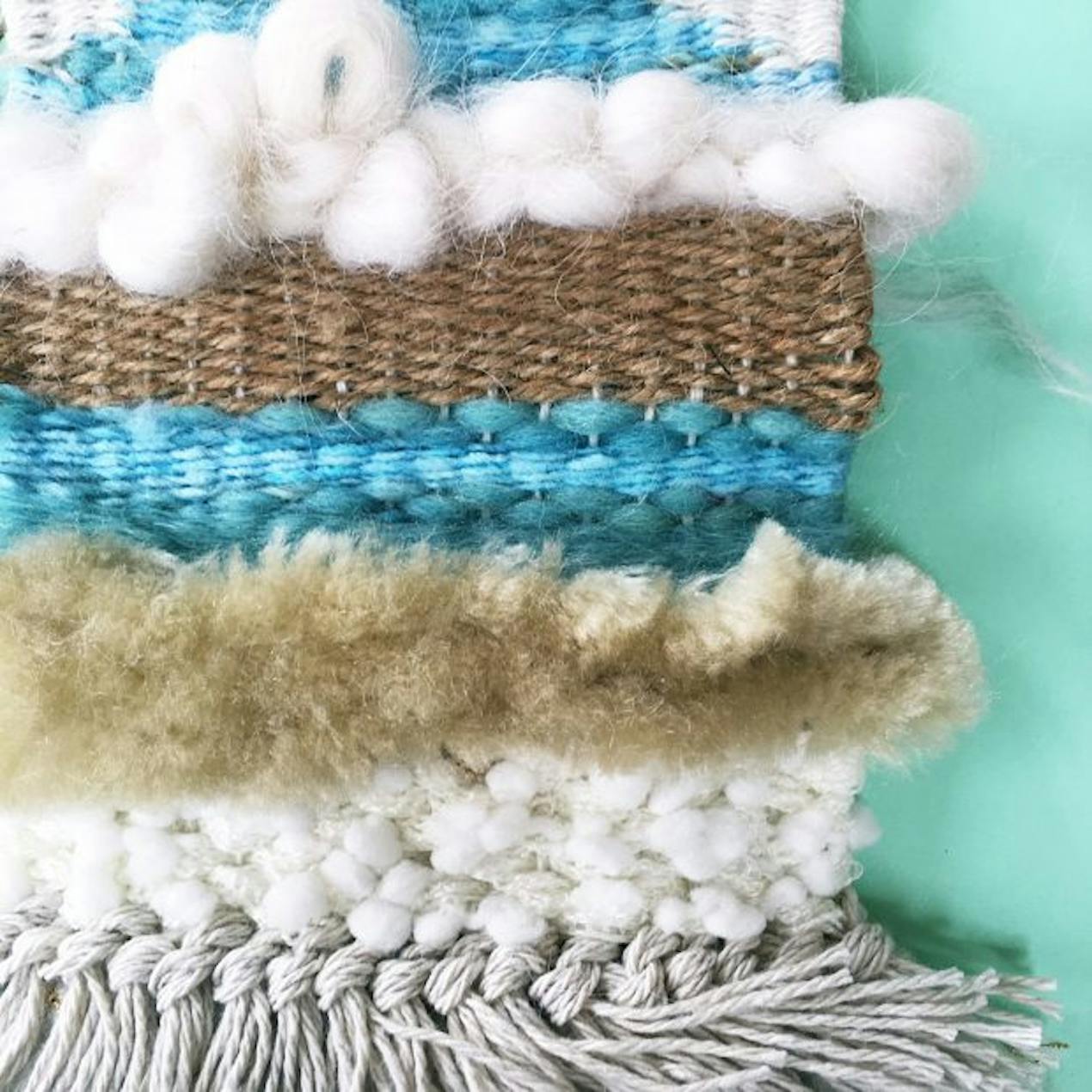 how to weave a wall hanging free tutorial by christine leech