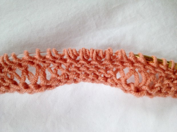 knitting seafoam stitch