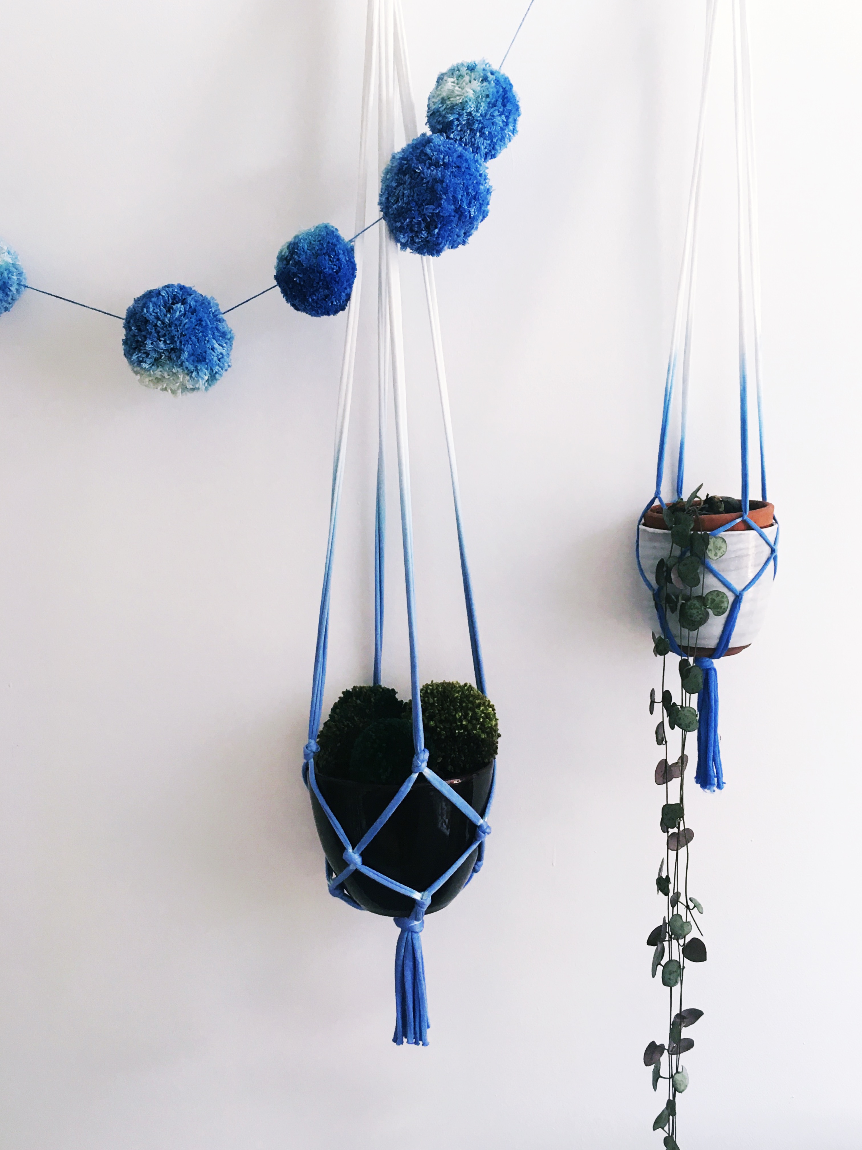 how to make macrame plant holder tutorial by christine leech