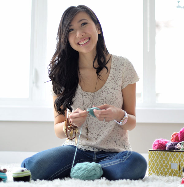 Stephanie, crochet extraordinaire, from All About Ami