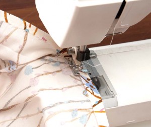 gathering stitches using sewing machine