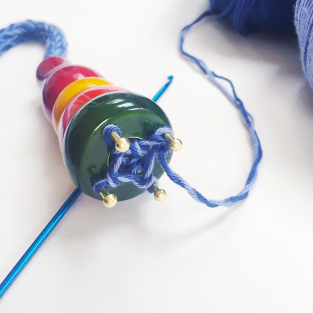 how to french knit a decorative word free tutorial by christine leech