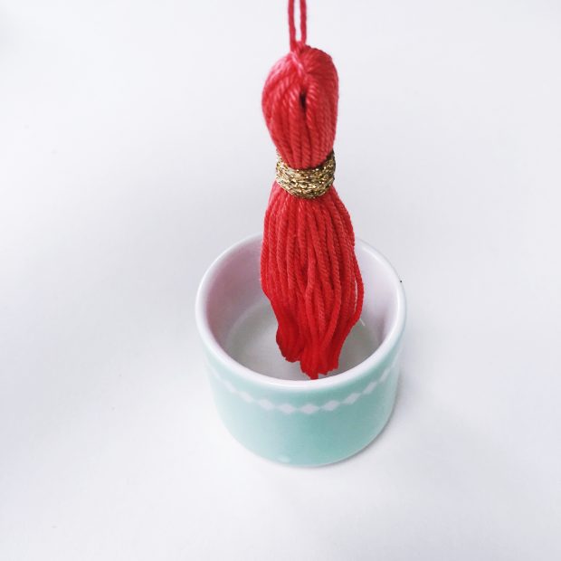 How to make a tassel necklace free tutorial by christine leech