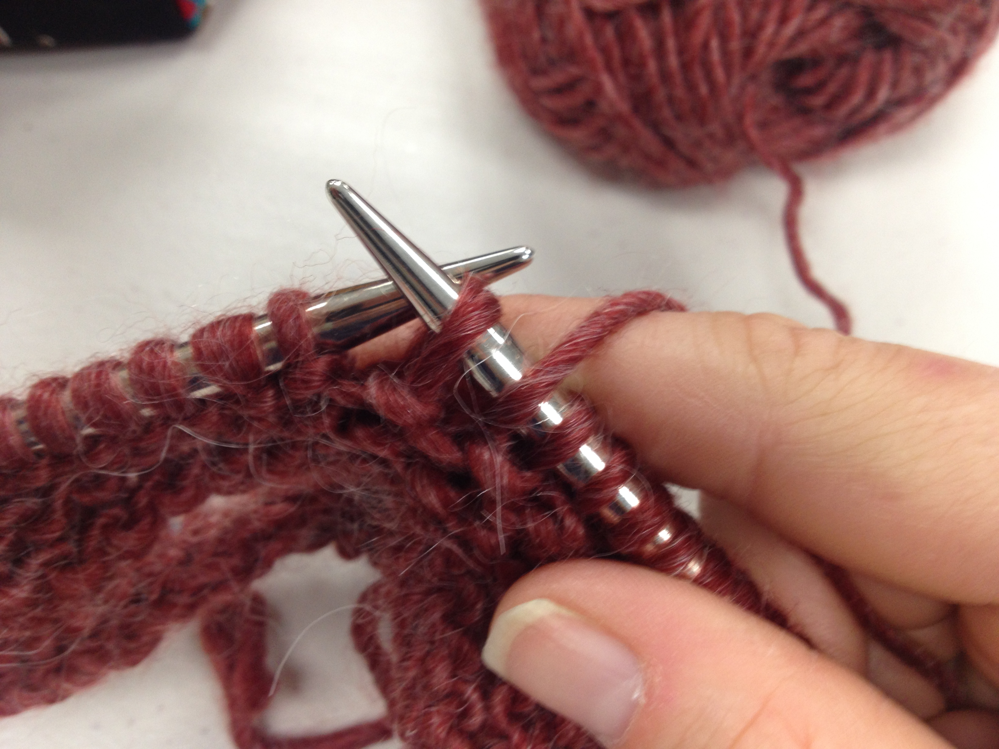 wrap and turn short rows