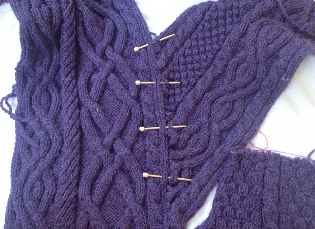 how to work mattress stitch with Amy Kaspar
