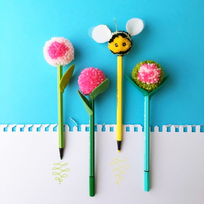 How to make pomble bees