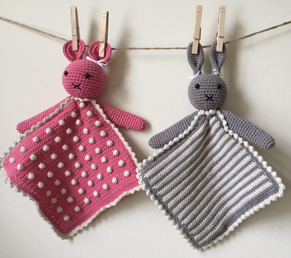 Crochet animal taggies 