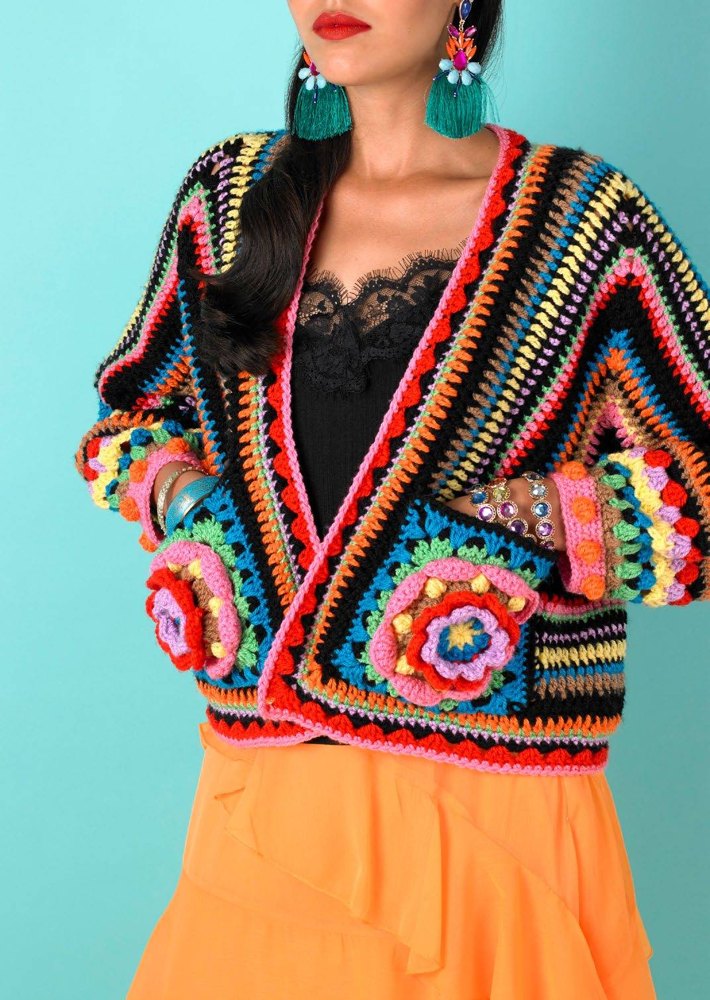 blooming bomber free crochet pattern by katie jones for paintbox yarns