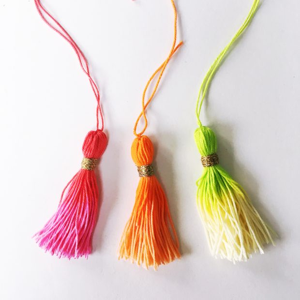 How to make a tassel necklace free tutorial by christine leech