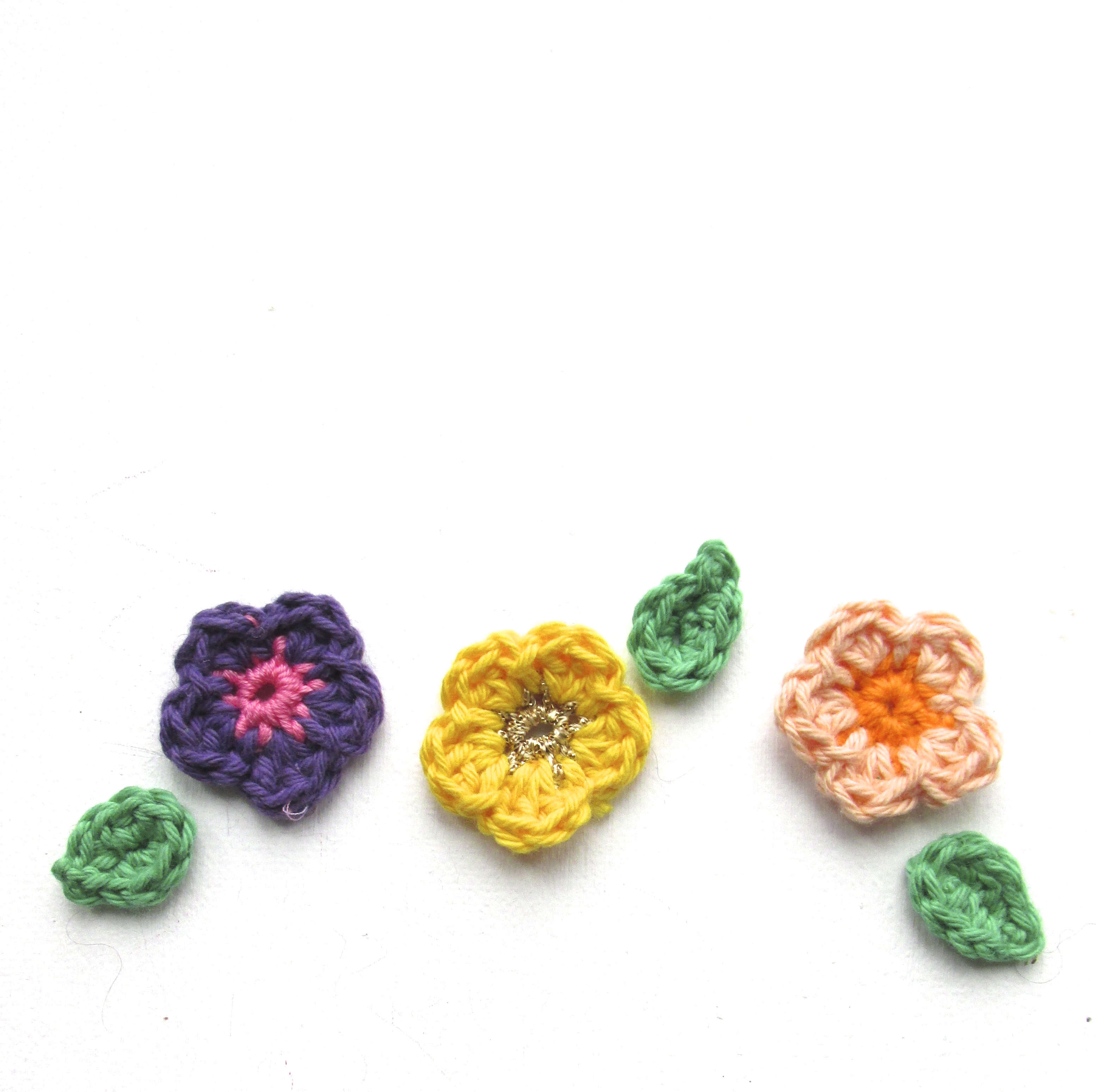 How to crochet flowers