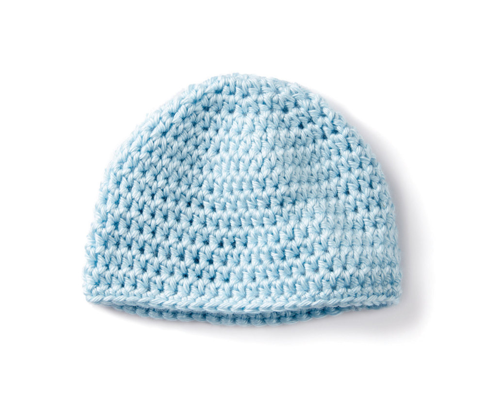 Teeny Weeny Crochet Cap in Caron Simply Soft