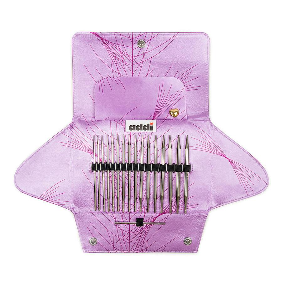 Addi-Click Lace Extra Long - 8 prs, 3 cords