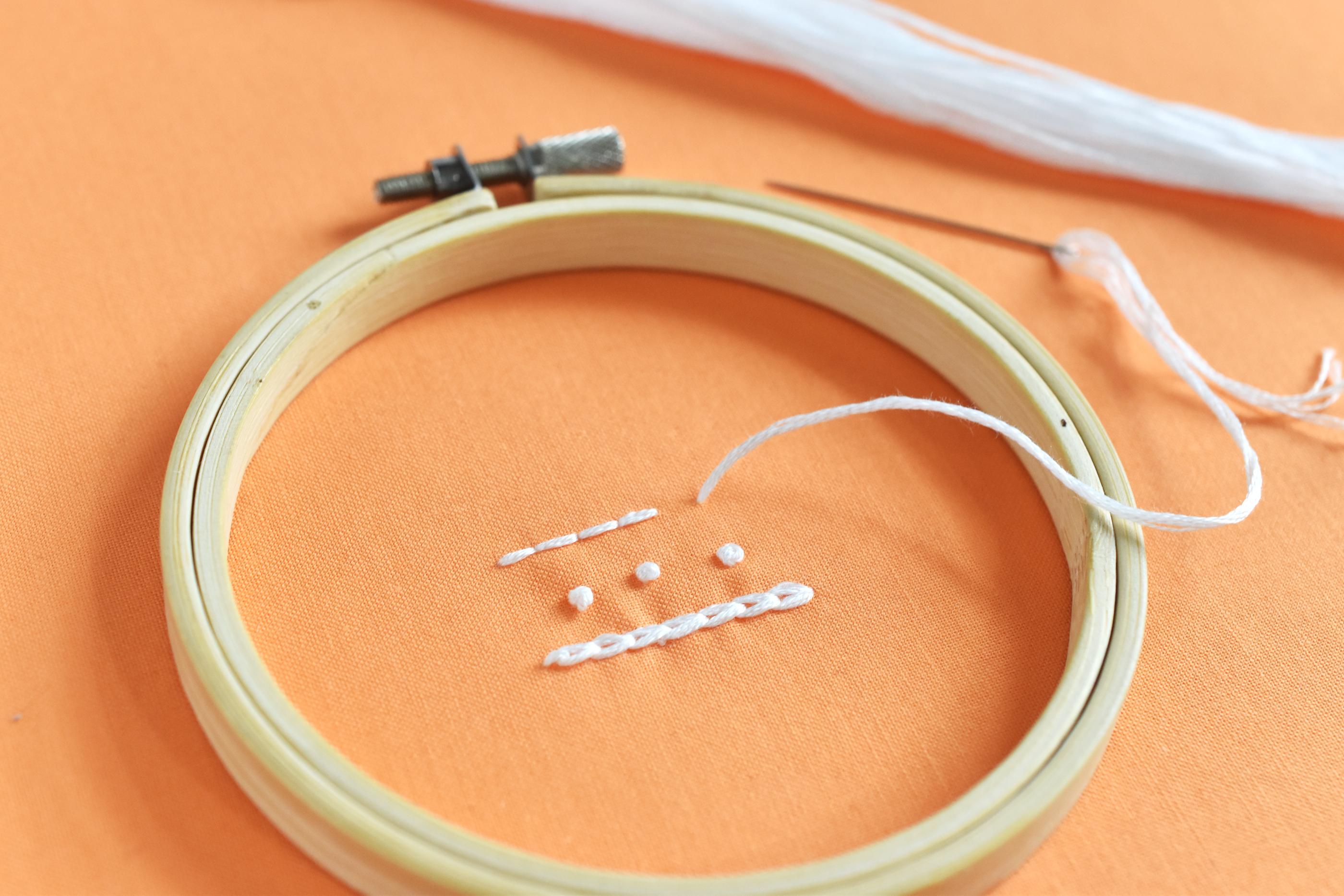 Learn the top ten embroidery stitches