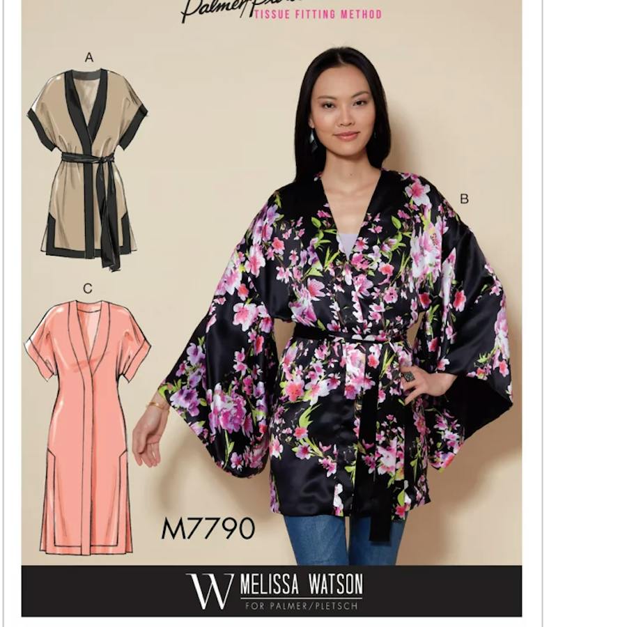 McCall's Misses' Jacket and Belt M7790 - Sewing Pattern