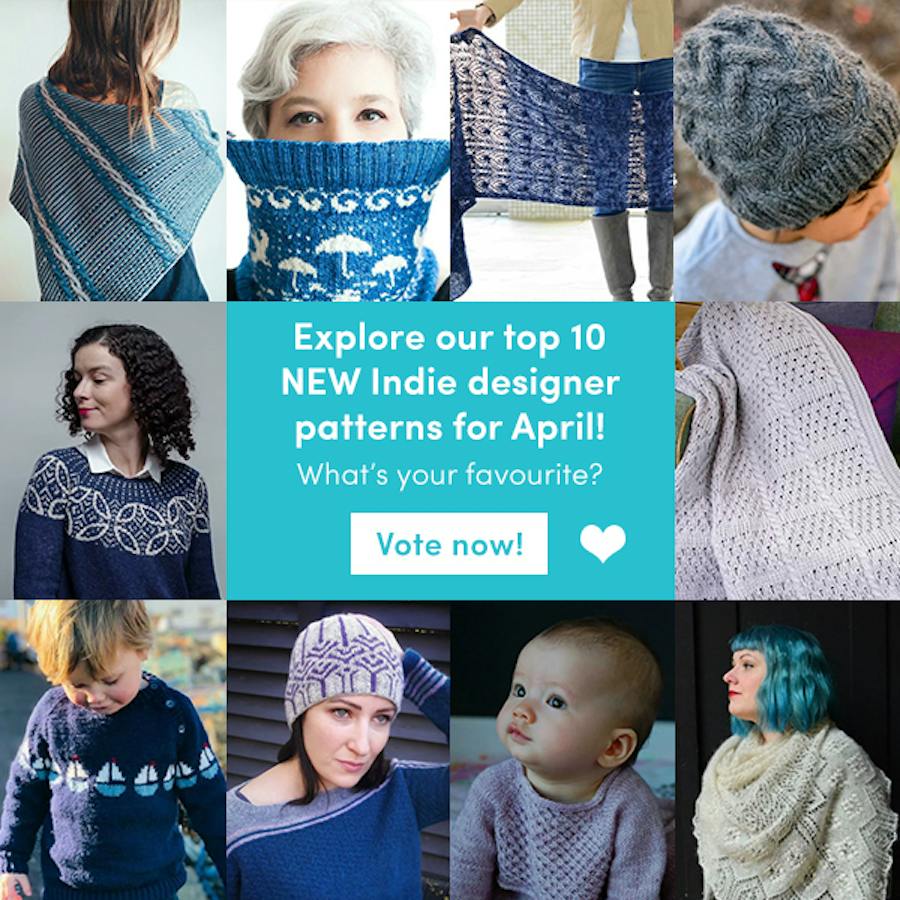 Pattern of the month features