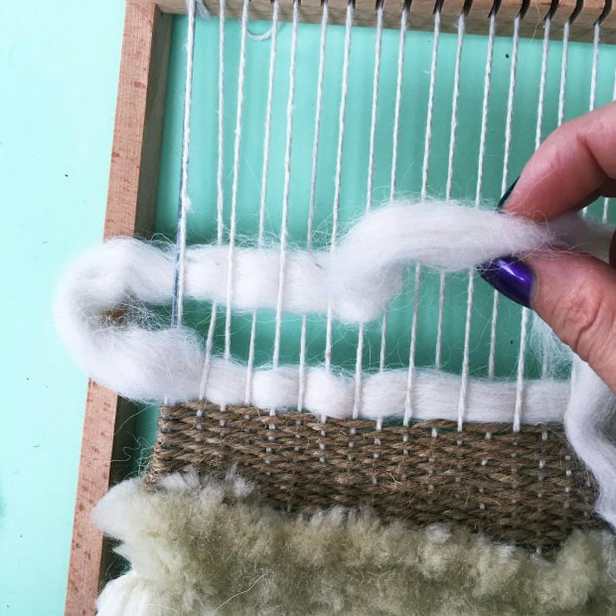 how to weave a wall hanging free tutorial by christine leech