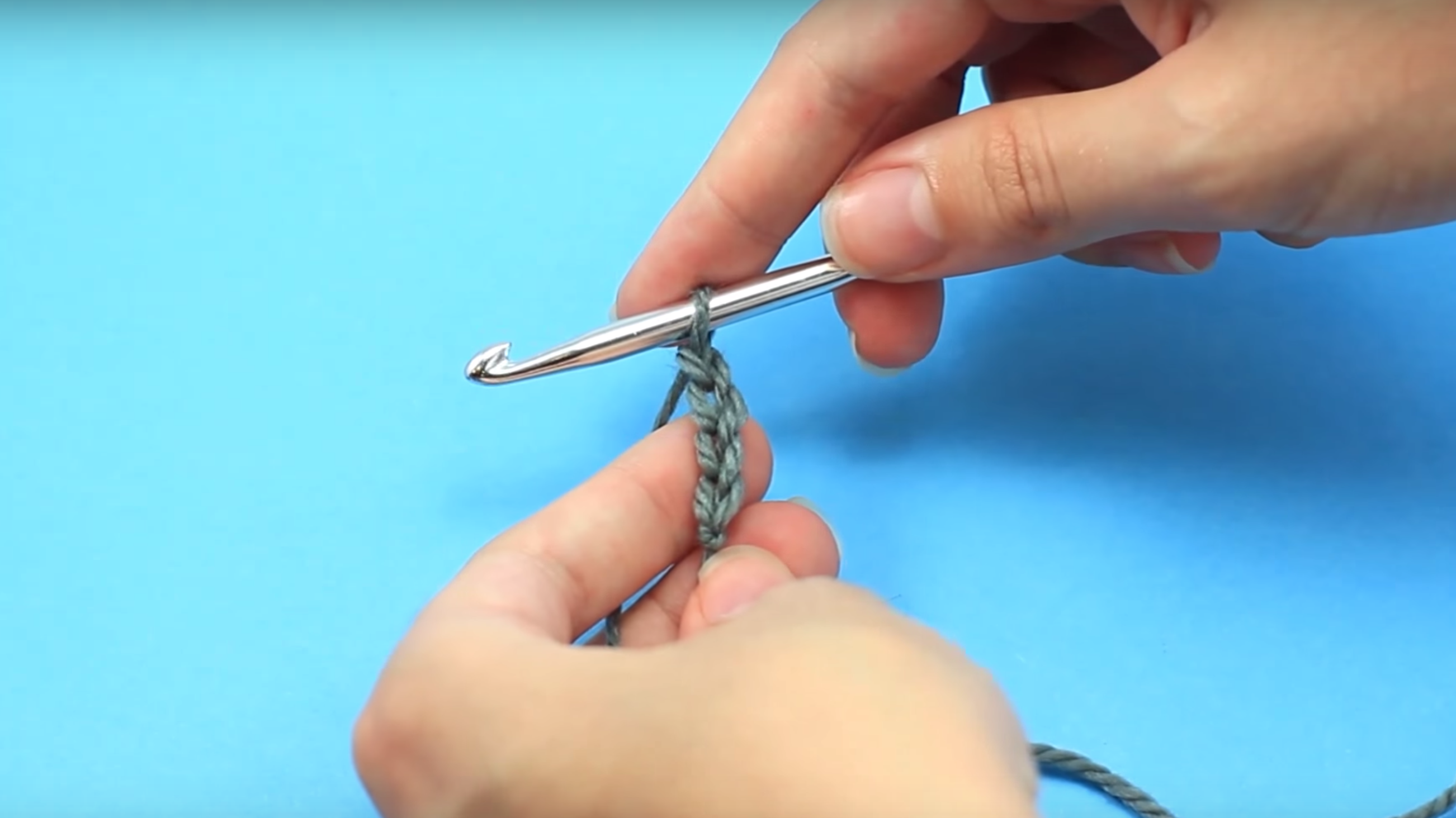 How to chain stitch