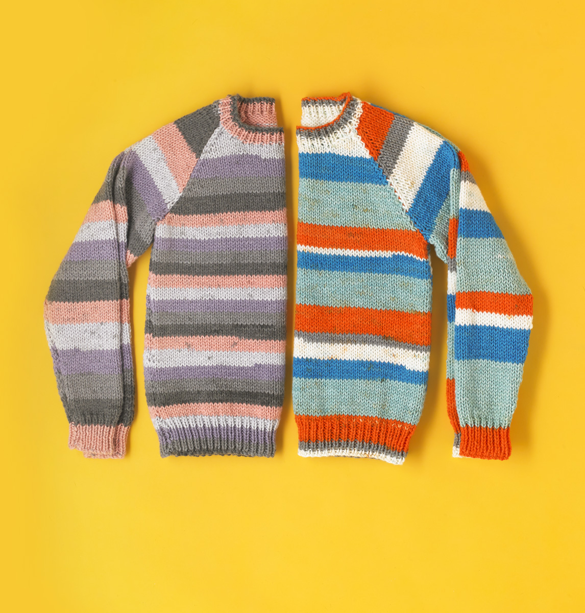 How to change colors in knitting