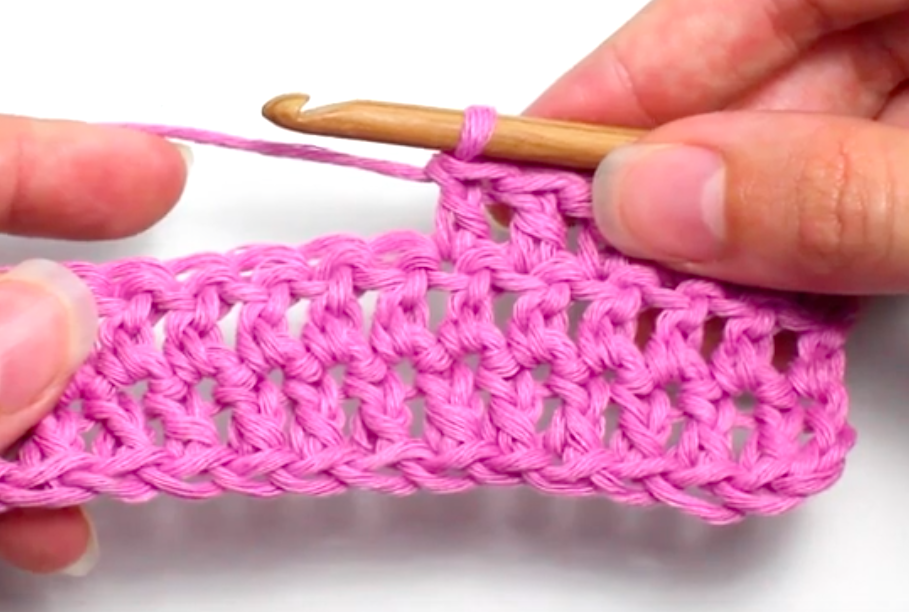How to treble crochet