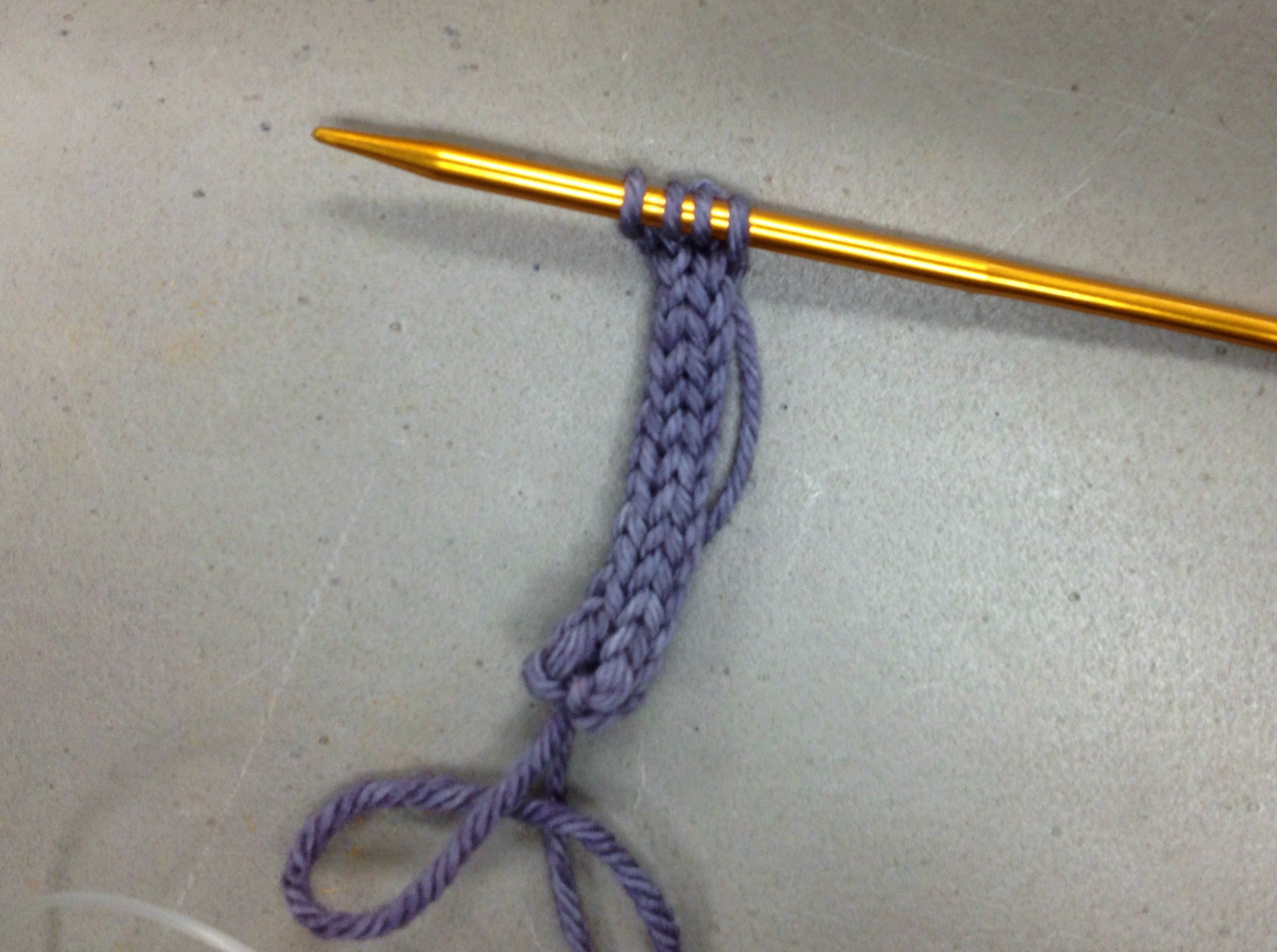 how to knit an i-cord by amy kaspar