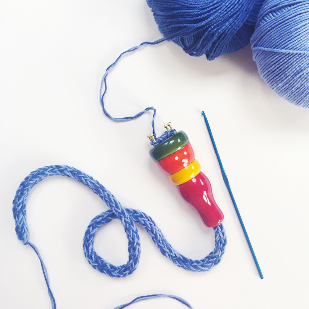 how to french knit a decorative word free tutorial by christine leech