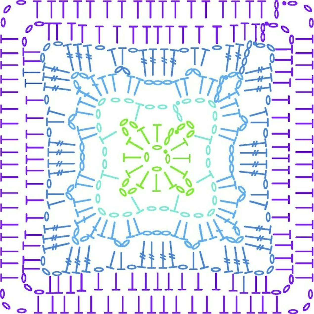 summer cal motif 3 violet