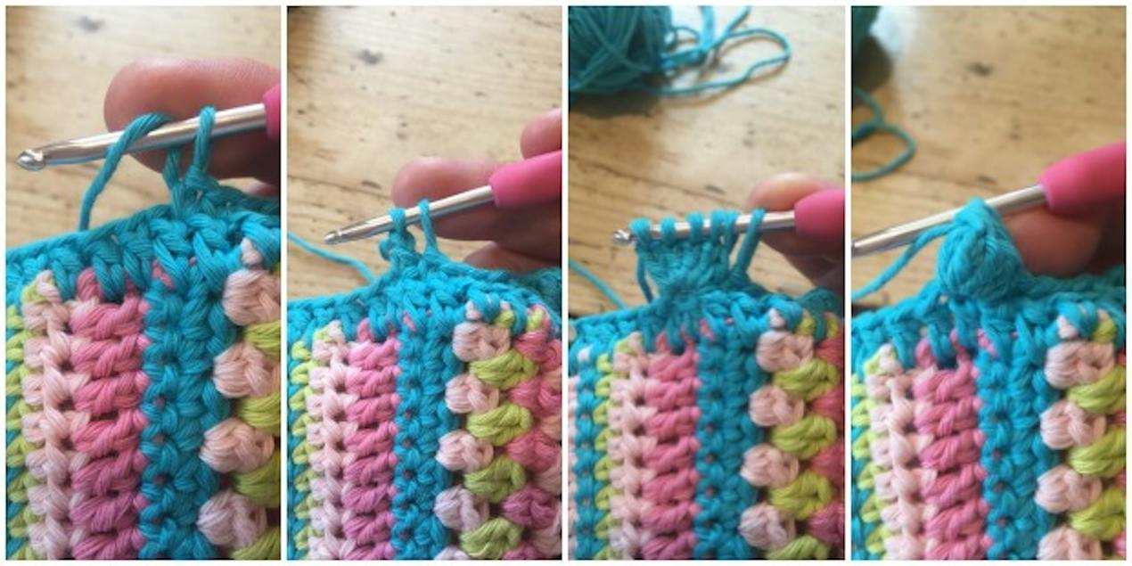 crochet club summer cushion tutorial