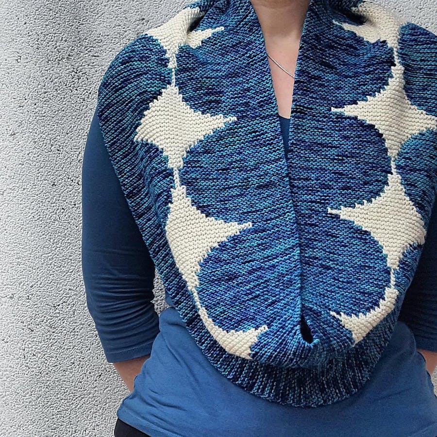 Ice Maiden Cowl by Sybil Ra