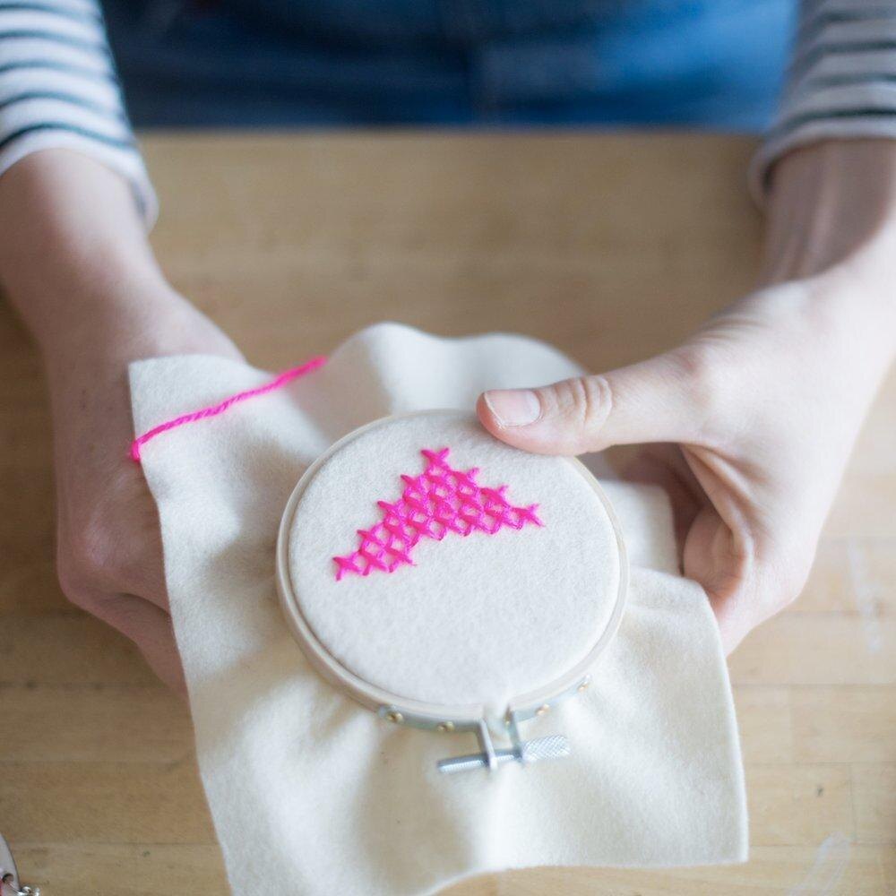 Laissez-vous inspirer par les kits de broderie et de point de croix
