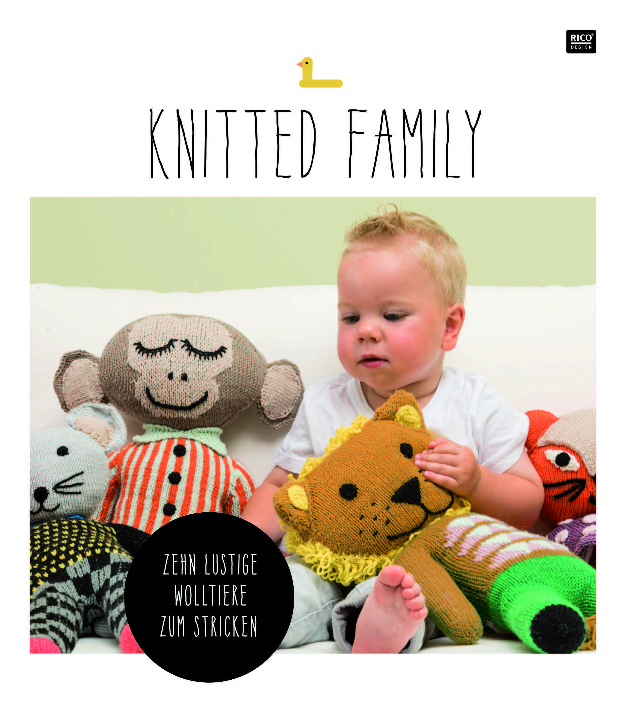 Wolltiere selber stricken