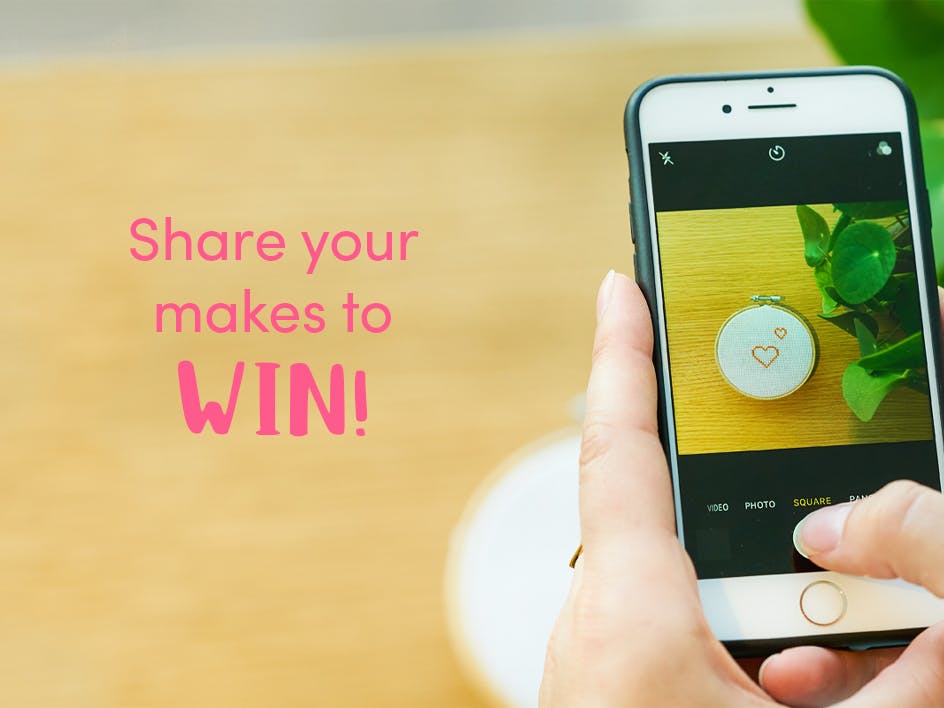 Share your makes on Instagram to win!