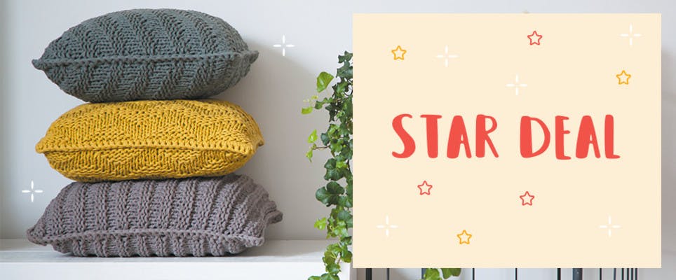 With 30% off, you’re gonna be HOOOKED on cute comfy cushions!
