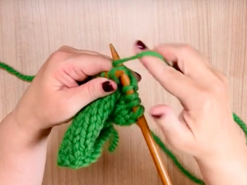 How to slip slip knit (ssk)