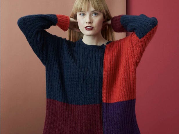 Marianne Sweater in Debbie Bliss Cashmerino Aran