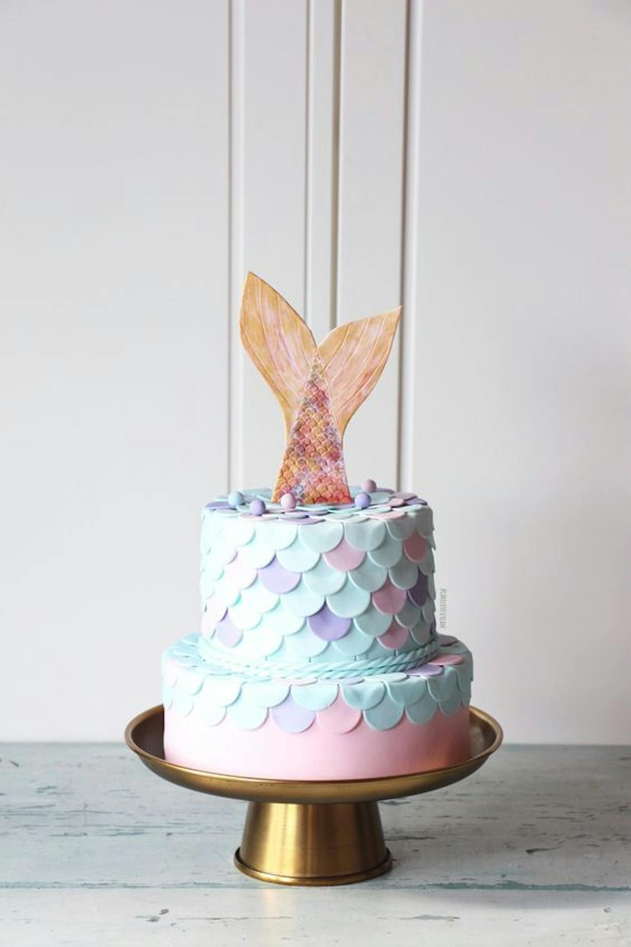 Satin Ice Mermaid Cake 