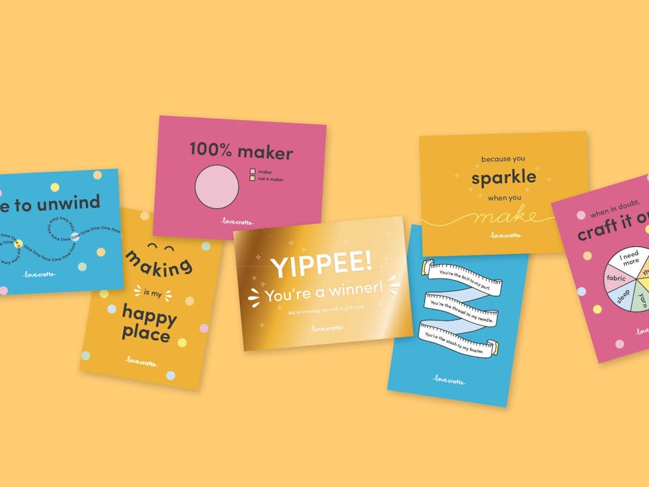 FREE LoveCrafts Postcards