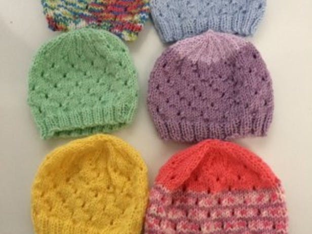 Preemie Hats for Charity