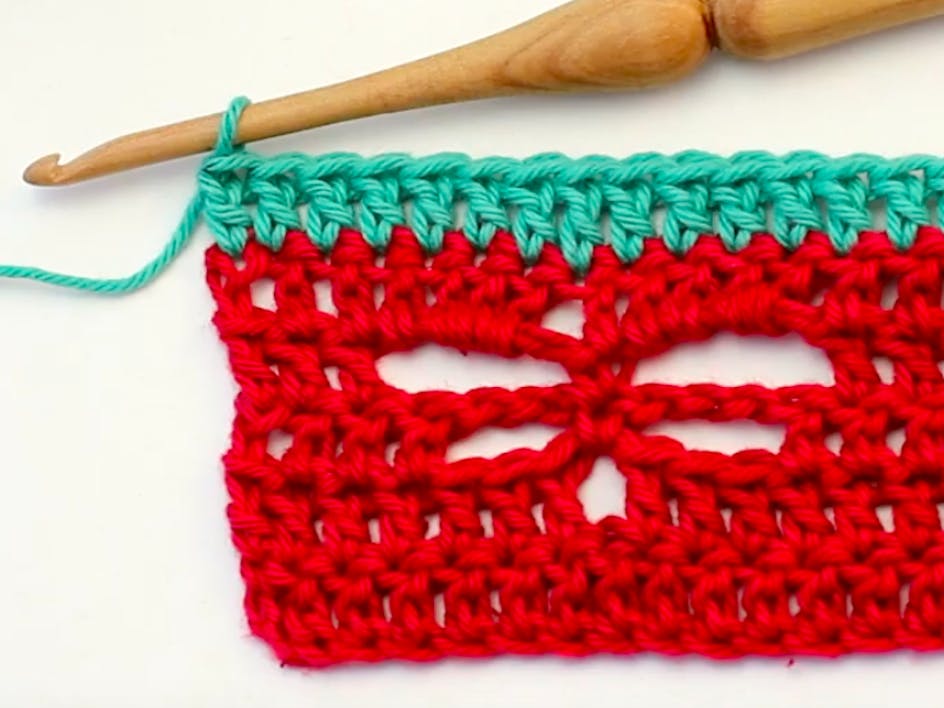 How to dragonfly stitch